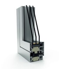 ventana de aluminio serie DIAMOND RPT INYECTADA